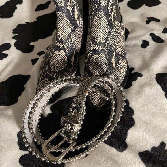 Women’s Python Boot & Belt ! - Picture 4 of 8